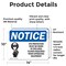 Signmission 10 in Height, 14 in Width, Vinyl Decal, Rectangle OS-2PACK-NS-D-1014-L-12325 - alternate 4